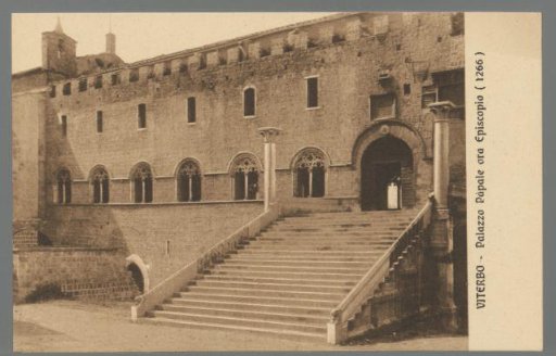 Viterbo. Papal Palace, now the Episcopal Palace (1266)