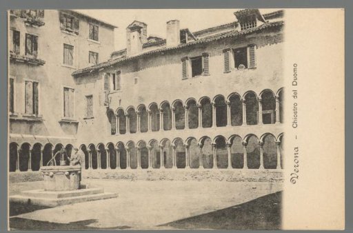 Verona. Cloister of the Cathedral