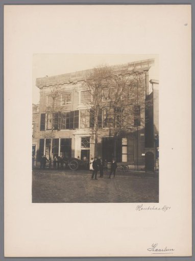 View of Kruisstraat 51 at Haarlem