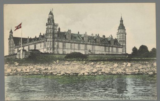 Copenhagen. Christiansborg Palace seen from Marmorbroen