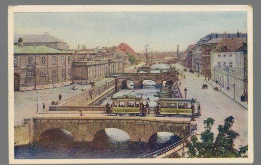 Copenhagen. View over Frederiksholm Canal