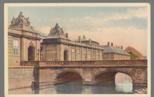 Copenhagen. The Marble Bridge