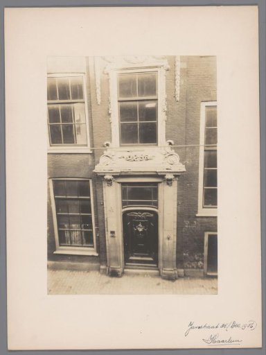 Facade of Jansstraat 85 in Haarlem
