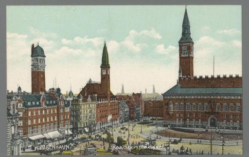 Copenhagen. City Hall Square