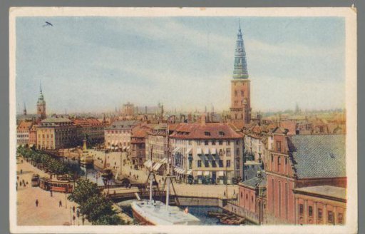 Copenhagen. View from the Børs Tower