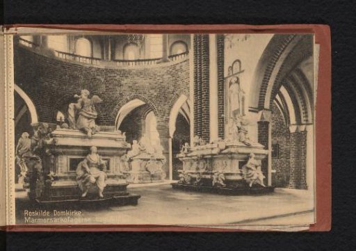 The Marble Sarcophagi Behind the Altar