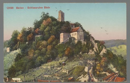 Baden. Castle Ruin Stein
