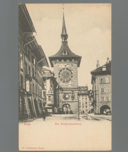 Bern. The Time Bell Tower