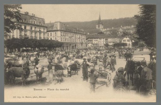 Bienne. Market Square