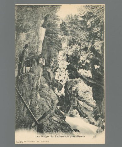 The Taubenloch Gorges near Bienne
