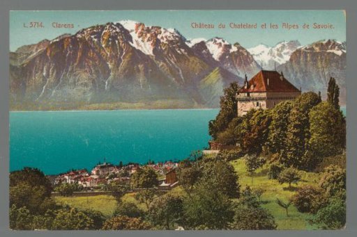Château du Chatelard and the Alps of Savoy