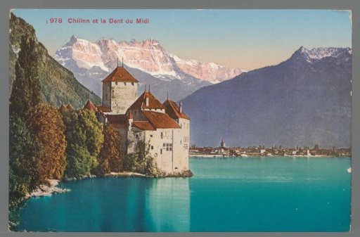 Chillon and the Dent du Midi