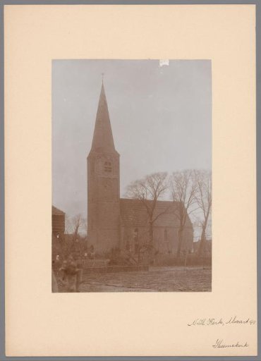 View of the Village Church in Heemskerk