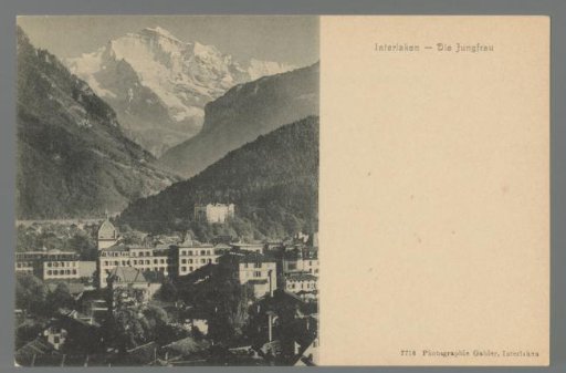 Interlaken. The Jungfrau
