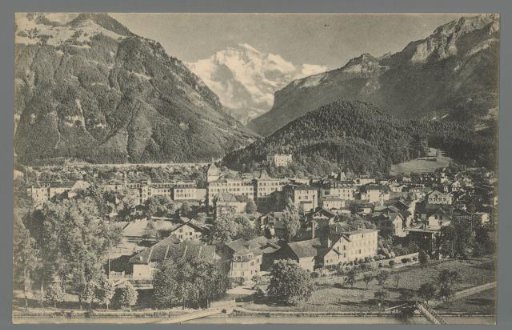 Interlaken with the Jungfrau