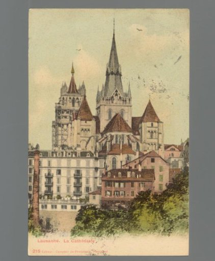 Lausanne. The Cathedral