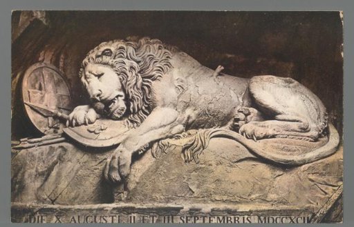 Lucerne. Lion Monument
