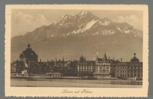 Lucerne with Pilatus