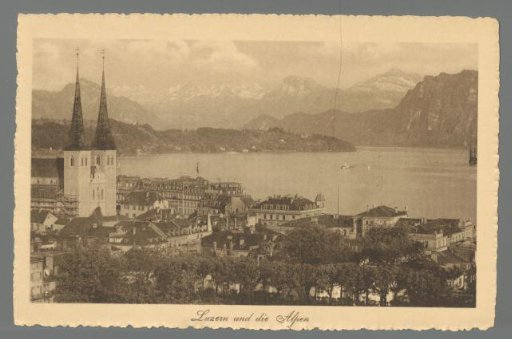 Lucerne and the Alps