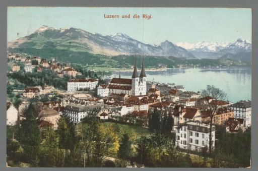 Lucerne and the Rigi