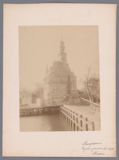 View of the Hoofdtoren at Hoorn