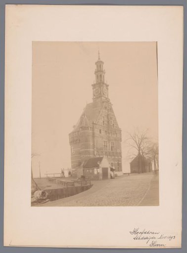 View of the Hoofdtoren at Hoorn