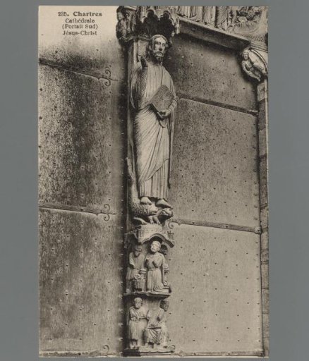 Chartres. Cathedral (South Portal). Jesus Christ