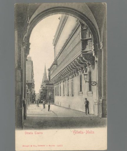 Strada Teatro. Valletta-Malta