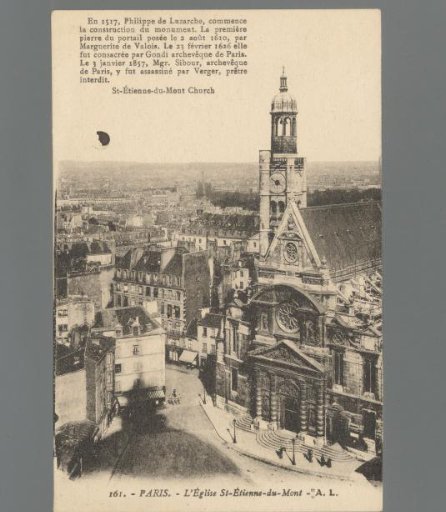 Paris. St-Étienne-du-Mont Church