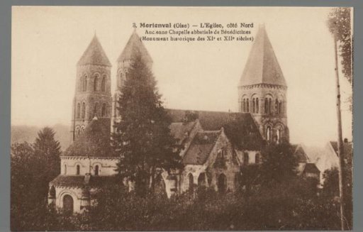 Morienval (Oise) - The Church, North Side