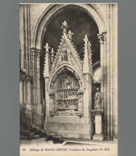 Abbey of Saint-Denis - Tomb of Dagobert I