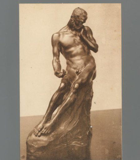 Brussels Museum. The Philosopher, V. Rousseau