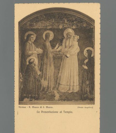 Florence - Royal Museum of San Marco. The Presentation at the Temple (Beato Angelico)