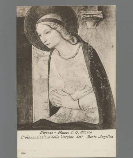 Florence - Museo di S. Marco. The Annunciation of the Virgin, called Beato Angelico