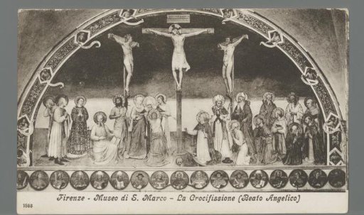Florence - Museo di S. Marco - The Crucifixion (Beato Angelico)