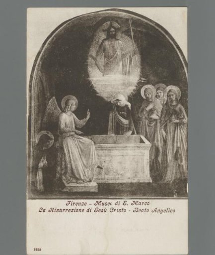 Florence - Museo di S. Marco. The Resurrection of Jesus Christ - Beato Angelico