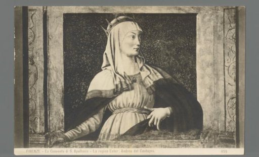 Florence - Former Convent of S. Apollonia - Queen Esther; Andrea del Castagno