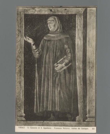 Florence - Former Convent of S. Apollonia - Francesco Petrarca; Andrea del Castagno