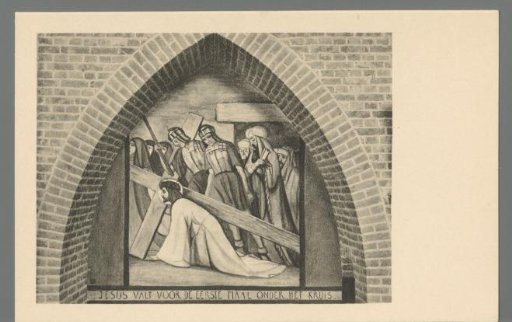 Jesus Falls for the First Time Under the Cross