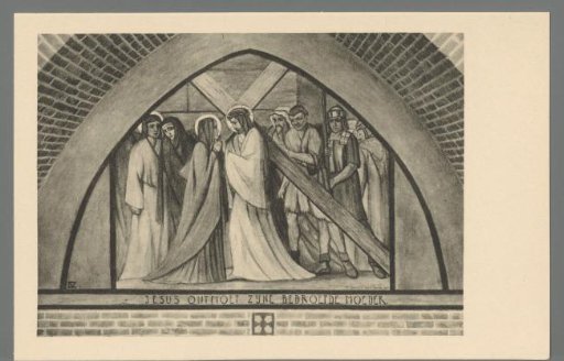 Jesus Meets His Grieving Mother
