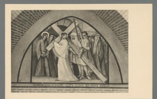 Simon of Cyrene Helps Jesus Carry the Cross