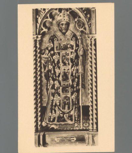 Gentile da Fabriano (c. 1370-1427). St. Nicholas - Florence, Uffizi Gallery
