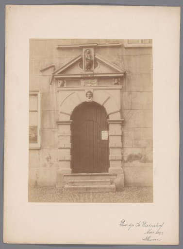 Gate of the Sint Pietershof in Hoorn