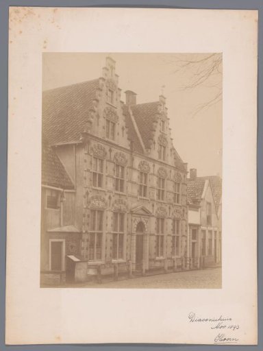 View of the Diaconate House at Achterom 3 in Hoorn