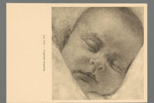 Jan Veth - Sleeping infant
