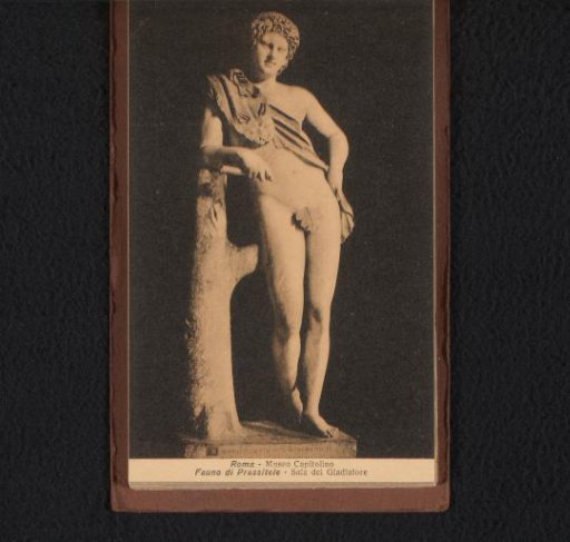 Rome - Museo Capitolino - Faun of Praxiteles - Hall of the Gladiator