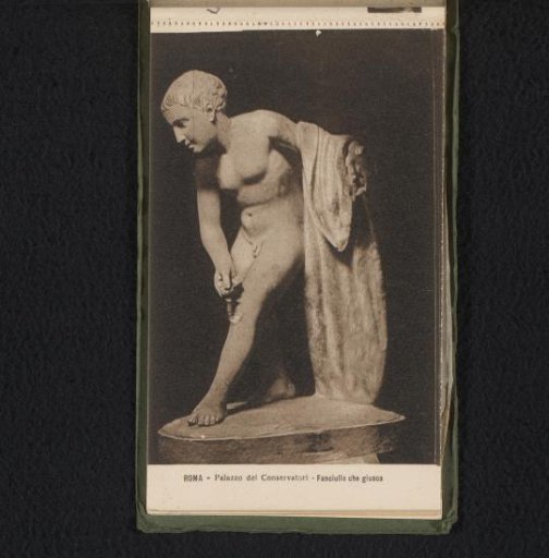 Rome - Palazzo dei Conservatori - Playing Boy