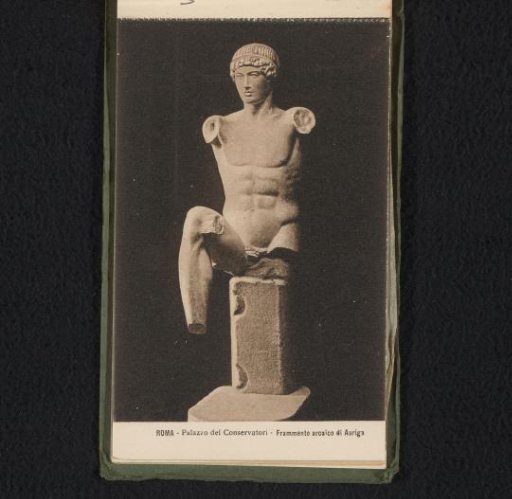 Rome - Palazzo dei Conservatori - Archaic Fragment of a Charioteer