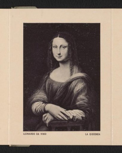 Leonardo da Vinci. La Gioconda