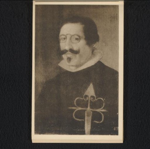 Museo Cerralbo, Madrid. Portrait of Don Antonio Sancho Davila y Toledo, third Marquis of Velada, of San Roman, Governor of Milan, etc., with the cross of the Order of Santiago